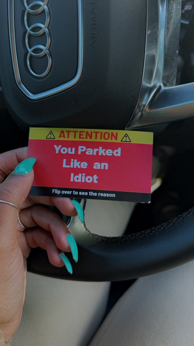 blvckswn's tweet image. yall look what someone left on my windshield. 😂😂😂😂