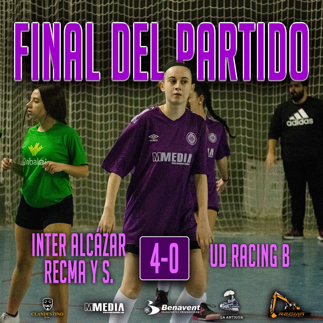 InterAlcazar's tweet photo. 3 de 3 para sellar la jornada de todos los equipos del club.

Gran resultado para las nuestras que suman 3 puntos claves.

#123Interalcazar https://t.co/HCKfMalcjy