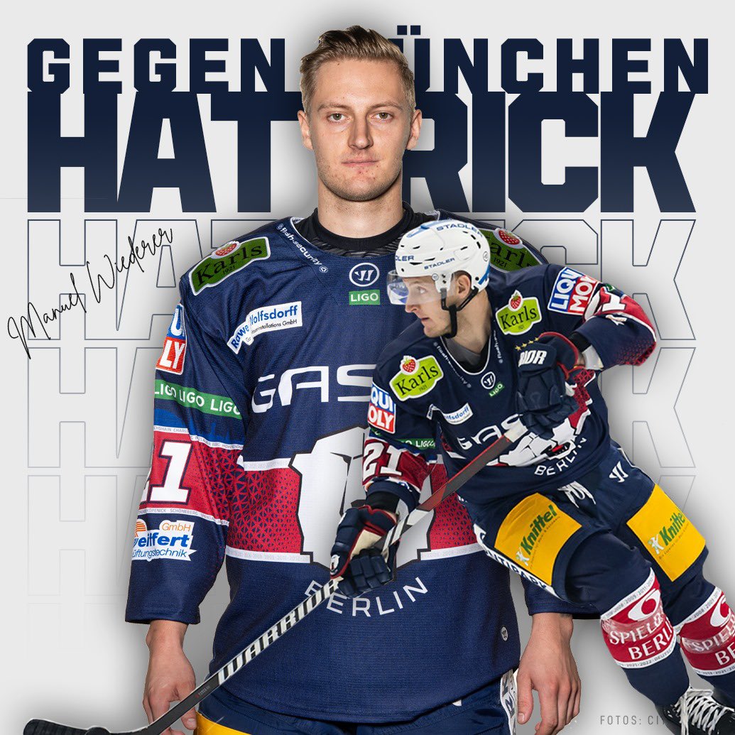 2BrokenSticks's tweet photo. Manu #Wiederer bedankt sich direkt für den neuen Vertrag und macht einen Hattrick gegen München 🫶#ebb #eisbärenberlin #rbm #redbullmünchen #rbmebb https://t.co/kkfzTzkY1L