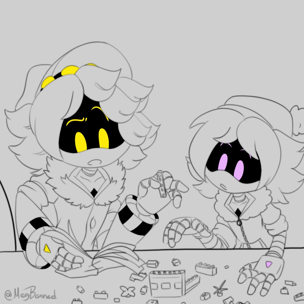 MegBanned's tweet photo. 🎁 (12/13) OOPSIE

Building legos ✨

#murderdrones #murderdronesfanart https://t.co/EinEPgt5CC