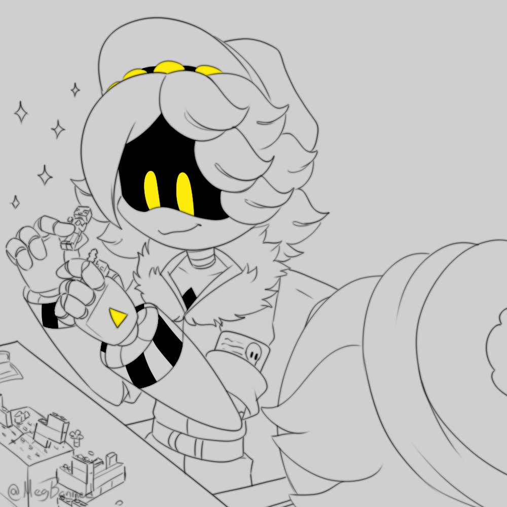 MegBanned's tweet photo. 🎁 (12/13) OOPSIE

Building legos ✨

#murderdrones #murderdronesfanart https://t.co/EinEPgt5CC