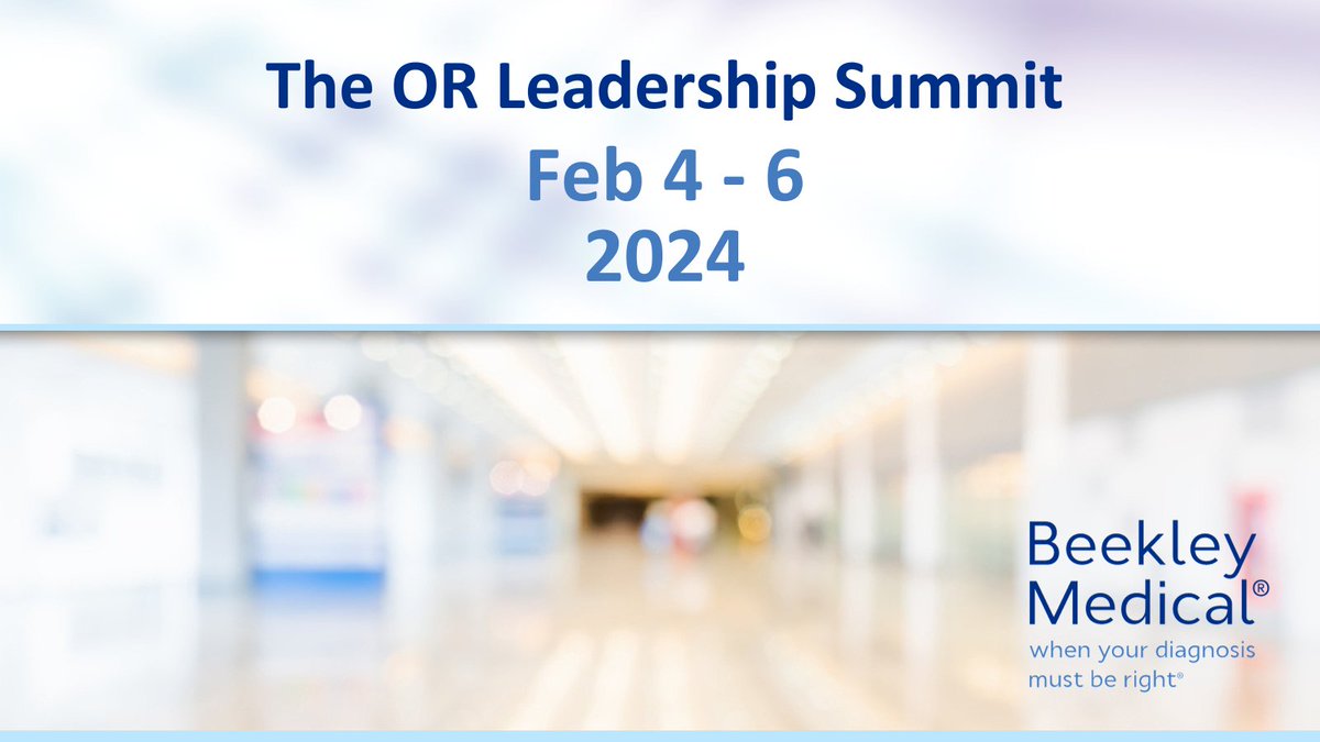 Our Elequil team will be starting the year meeting operating room & surgical leaders at The OR Leadership Summit in Tucson in February!

Come learn how Elequil Aromatabs aromatherapy can be an integral non-pharmacological approach to patient care in your OR. #beekleymedical