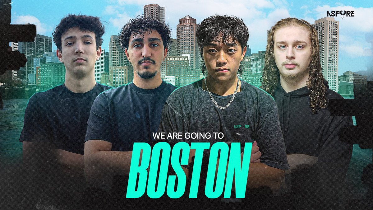 Aspyre_Ent's tweet image. We're Going to Boston! ✈️

We will be competing in the @BostonBreach Major I Challengers Lan!

🗓️January 25 - January 28
🐉@CoIbs_
🐉@Optiliciouss
🐉@oNarcissistt
🐉@LuvFrizzy

#CDL2024 | @CODLeague | #CallofDuty