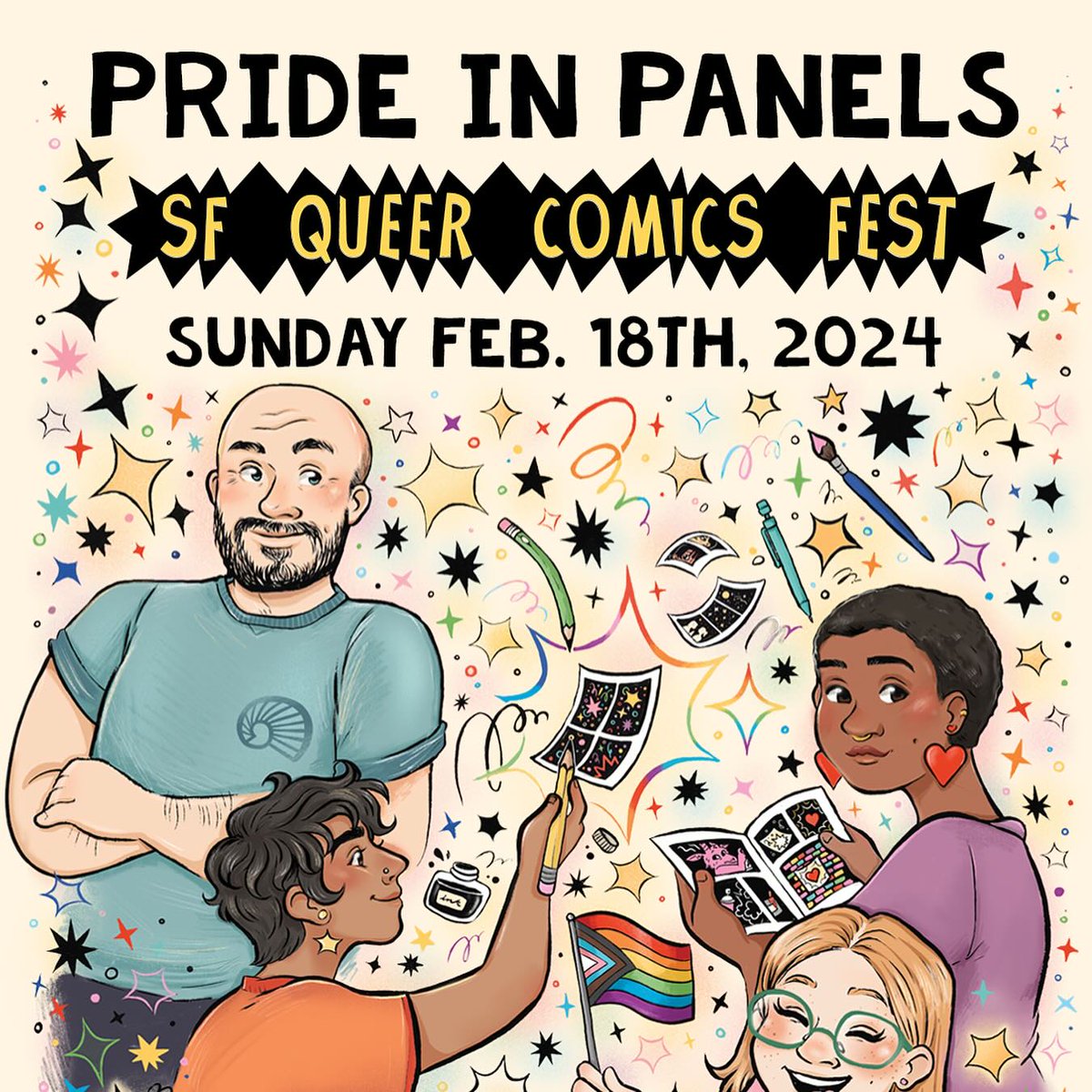 Pride In Panels tweet media