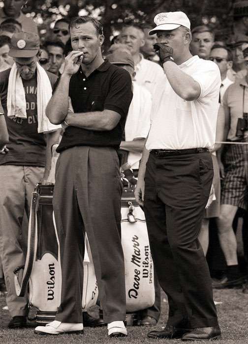 You weren’t beating the United States in the Ryder Cup once Arnie and Jack were full of nicotine.