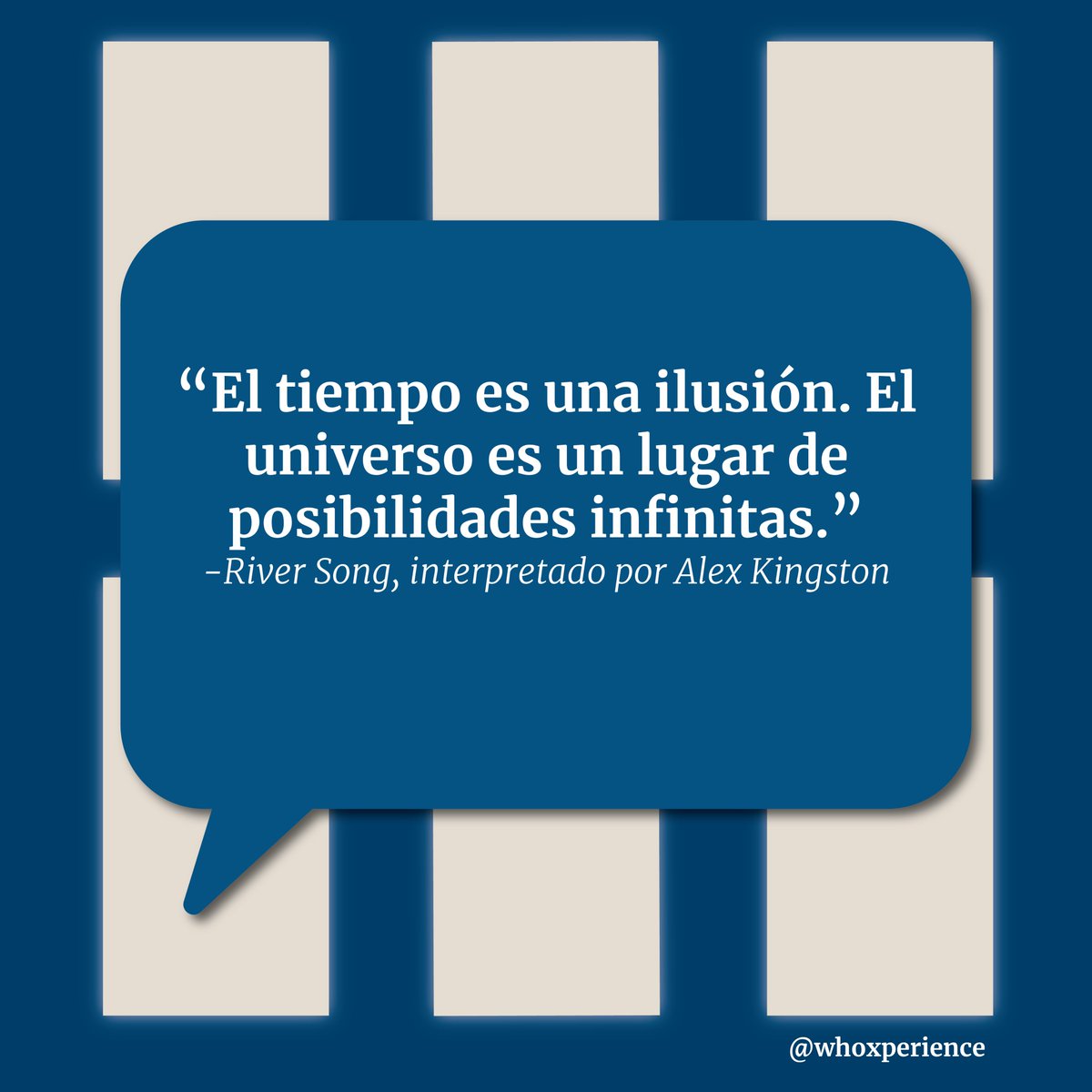 ⏳💫 "El tiempo es una ilusión. El universo es un lugar de posibilidades infinitas." - River Song (Alex Kingston) 🚀✨ ¡Sumérgete en la magia del Doctor Who y descubre un universo lleno de aventuras en el episodio 'The Library of Alexandria' (2008)! 📚🔍#WhoXperience #DoctorWho