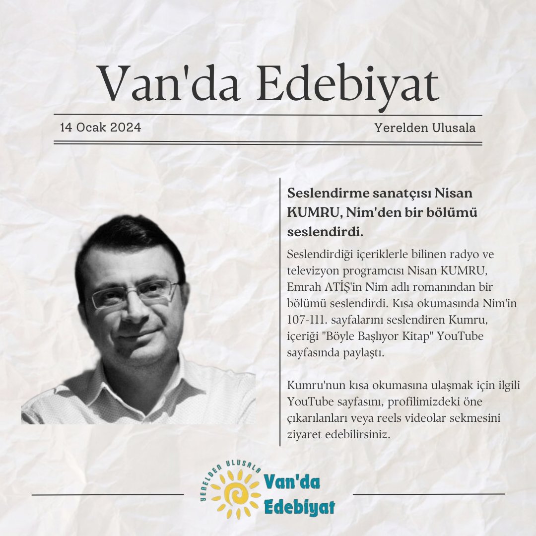vandaedebiyat's tweet photo. 📌
@atis_emrah | @nisankumru
🔗https://t.co/raVinA5GzU
#VandaEdebiyat https://t.co/YO7b0QEBma