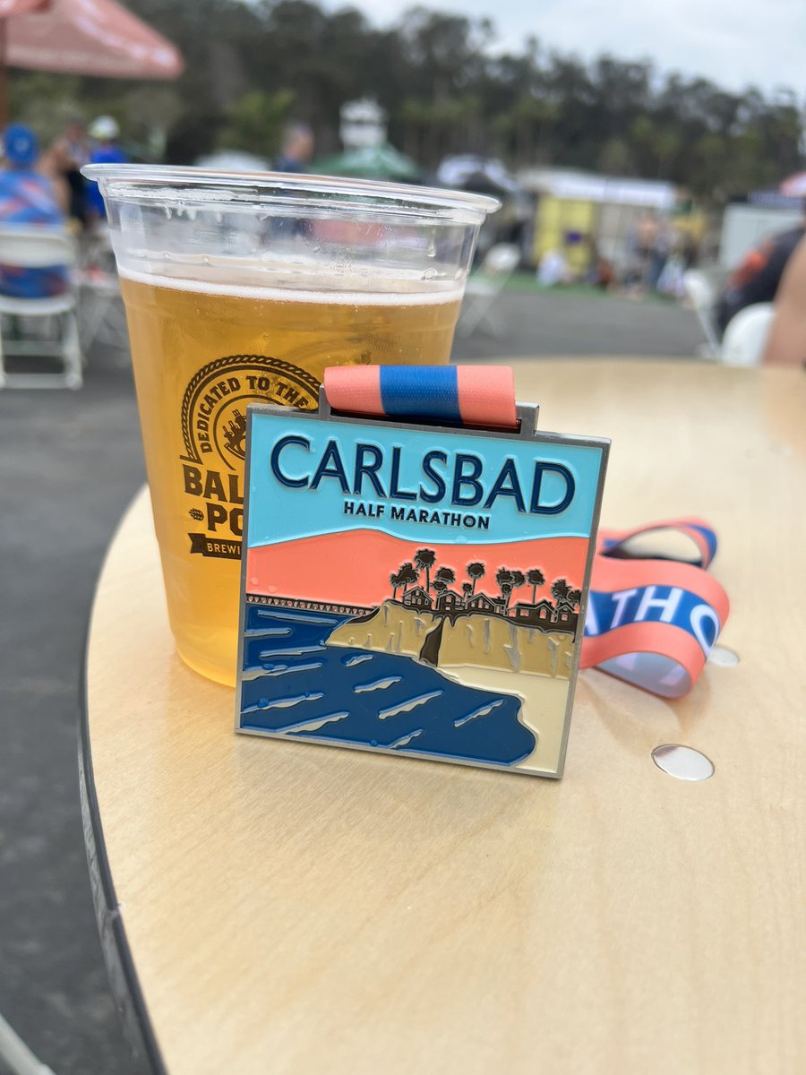 geddy1001's tweet photo. Carlsbad Half - Beautiful morning for a race #CarlsbadHalf #CoursePR https://t.co/wt56UDQ2LL