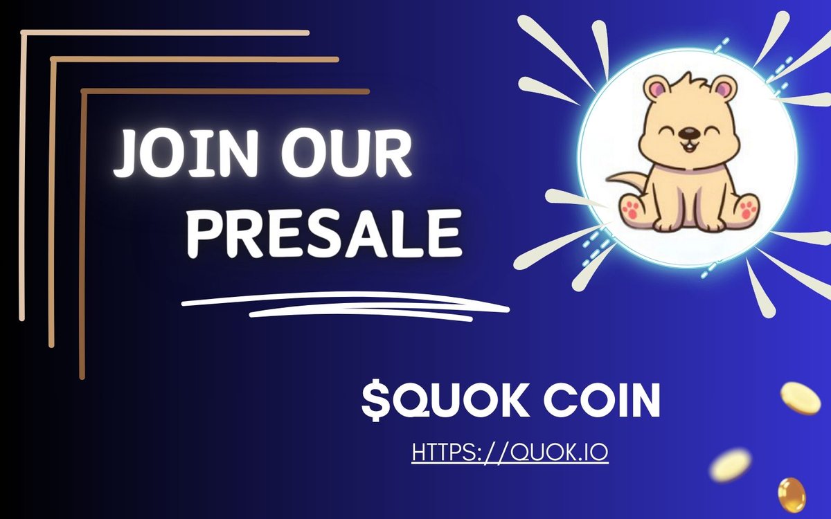 QuokArmy's tweet photo. Buy NOW! https://t.co/H7t95IhSIV

#cryptocurrency #BitcoinETF  #quok #quokka https://t.co/qgxwpx2fne