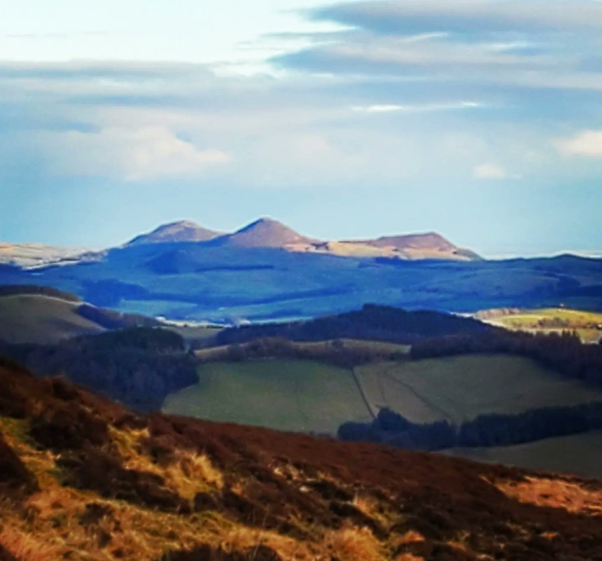 blonde_on_bikes's tweet photo. 7mile hike up round the Duchess Drive.  The views looking over to the eildons was lovely🌞.....though we had hailstones at the top 🥶❄️
#bowhill #duchessdrive #walkingtrails #scottishborders https://t.co/IV8wAKL4Id