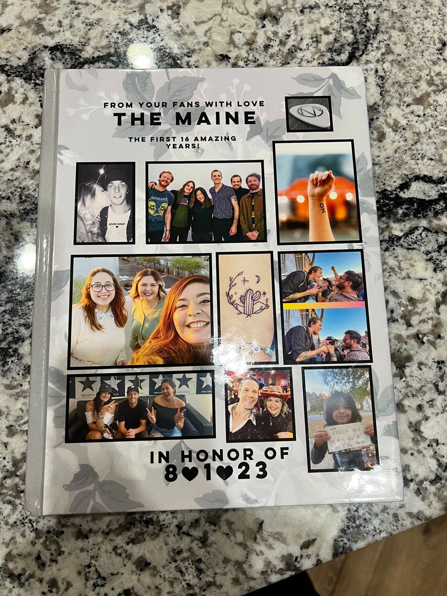 themainefp's tweet photo. This time next week the project will be in the hands of The Maine!! Thank you so much for all of you who submitted photos, stories and thanks you's!! I know they will love it. Thinking we may want to do another!
So many of you submitted at the end and a few missed the deadline. https://t.co/0SQUPBACh7