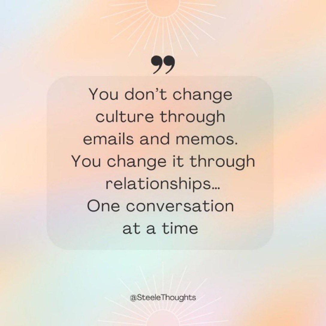 The relationships and the conversations we have across our amazing #WomenEd community build a powerful and equitable culture. Thank you. 💜💜