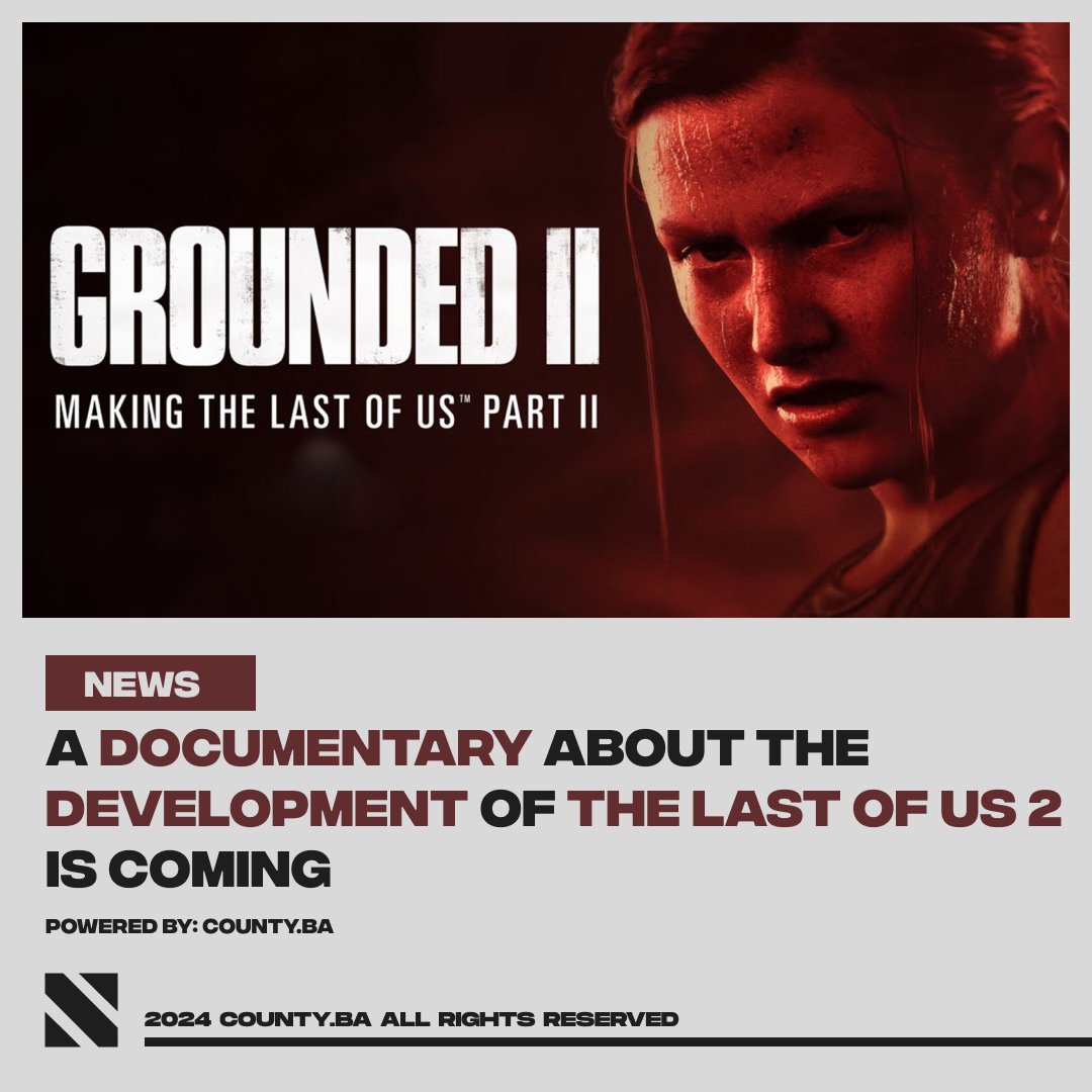 countyadeptio's tweet photo. The Last of Us: Part II Remastered is released next week, and the arrival of that game on PlayStation 5 will be accompanied by a documentary film about its development.

#gaming #lastofus #documentary

Powered by: @county.ba https://t.co/w3k7nxfqdt