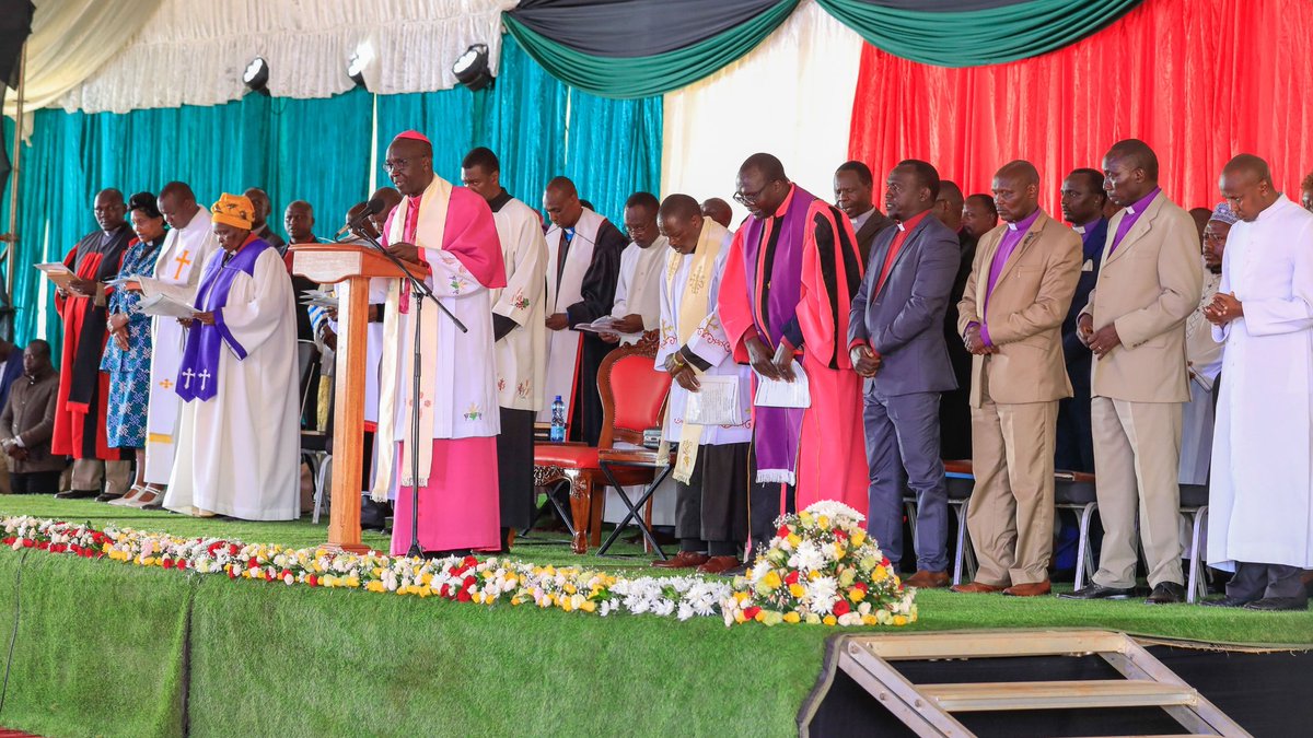 rotichwisley's tweet photo. It was a great Sunday as we hosted our President H.E Dr. @WilliamsRuto and his Deputy H.E. @rigathi  for an interdenominational prayer at Iten Grounds.

I am grateful for the Head of State for having brought us good news as far as development is concerned. He had earlier in the morning commissioned our 80 bed ultra modern Mother and Baby Unit at ICRH.

Among the projects and programs announced by the President to be initiated in our County include; 
●Establishment of a military training camp in Kerio Valley beside the ongoing shifting of security personnel to the banks of River Kerio to tame bandits.
●Disarmament-All guns in the hands of civilians to be mopped up.
●Establishment of Kerio Valley and Kolowa Sub-Counties. This will take government services closer to the people. 
●Resumption of the construction of Arror and Kimwarer and other small dams to increase food productivity in Kerio Valley through irrigated agriculture. 
●Construction of Kaptora, Cheboen, Embobut, Singore and Kipchukukuu dams and others across the county in order to  increase water provision to our people and enhance irrigation. 
●Revival of Tot-Kolowa Irrigation Scheme. 
●The establishment of a Sh400 modern market at Iten.
●Completion of stalled learning institutions which include;Chebara Boys, Chebara Girls and Chebara Primary School. 
●Reopening of Flourspar Mining Company which will create employment to our people. The President announces that an investor ready to inject Sh4.4 Billion has been identified.
●Construction of 2000 affordable houses in our County.
●Compensation of people whose lands were taken away to pave room for the construction of schools and other government institutions. 
●Infrastructural improvement of Kipsoen Technical Training Institute for it to be upgraded to a National Polytechnic. 
●A new price of milk for our farmers. The New KCC will now pay Sh50 per litre as from 1st March. 
●Employment of more teachers in Kerio Valley through an affirmative action to ensure that learners in the area can cope up with the rest across the Country.
●Last Mile Connectivity-More houses to be connected with electricity after the government allocated Sh650 Million for the project in the County. 
●Completion of various roads across the County.
● Resumption of construction of Kamariny Stadium and improvement of Iten Sports Grounds.
●Construction of County aggregation Park.

I would like to thank our residents to turning up in large numbers. 

I would also like to thank fellow leaders led by CS Kipchumba Murkomen, CS Aden Duale ,CS Susan Nakhumicha Principal Secretaries Chris Kiptoo, Teresia Mbaika, Harry Mutai and Joel Arumonyang.

Present also were Governor's Benjamin Cheboi,Jonathan Bii Chelilim, Senators,MPs and MCAs.

Asanteni sana watu wangu!