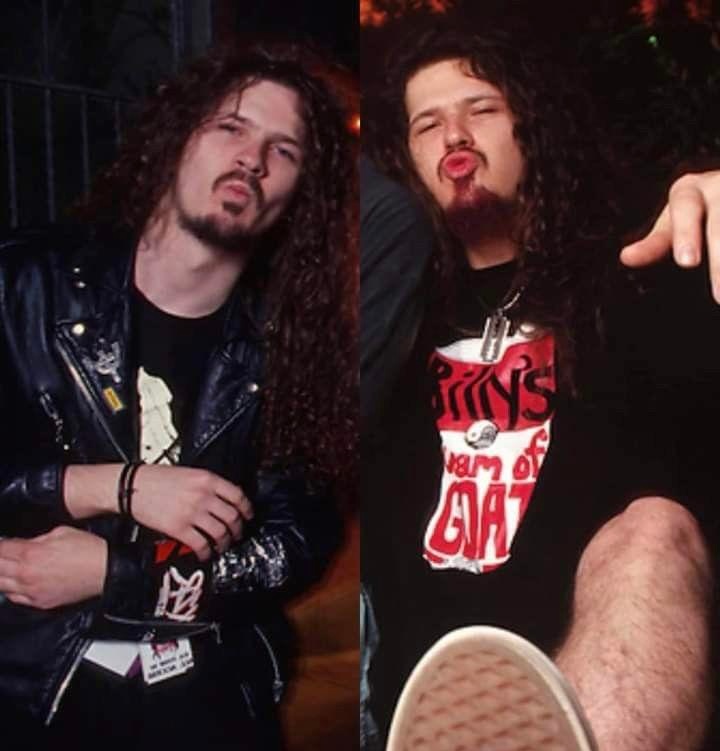 UBERFAGG0T9000's tweet image. Dimebag was the GOAT. #GETCHAPULL