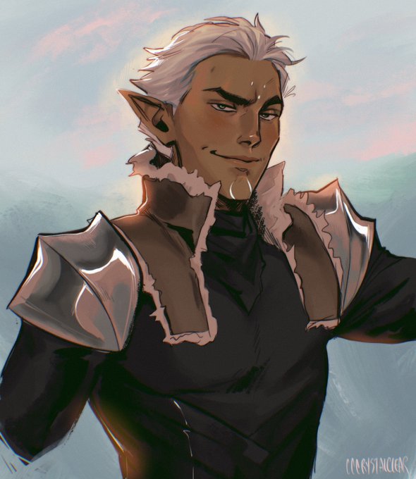 Who do I have to bribe to make him appear in  #fenris #dragonage 