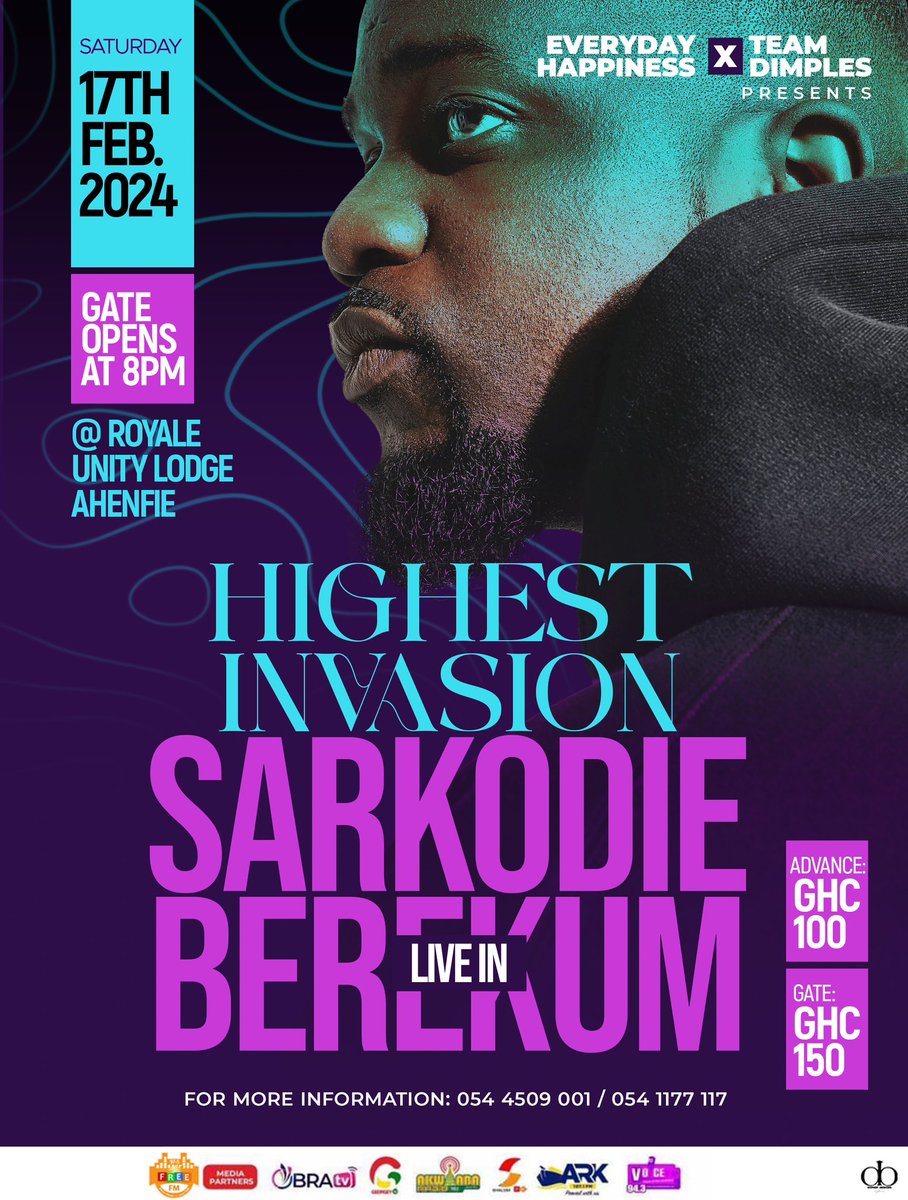 sarkodie's tweet photo. SarkNation all the way in berekum !!! See y’all soon https://t.co/aKH6bf2S7b