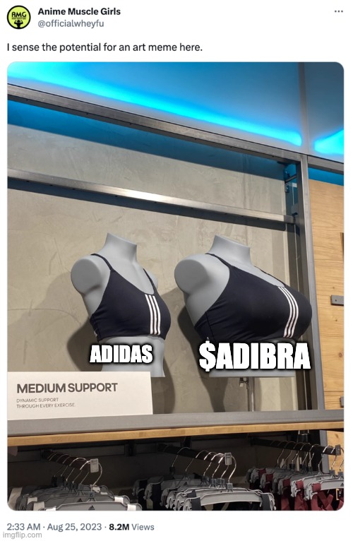 adiBRA_token's tweet photo. Adidas didn't give you any royalties but the $adiBRA community believes in compensating artists for their efforts

$adiBRA > @adidas https://t.co/pVFrWIoMy9