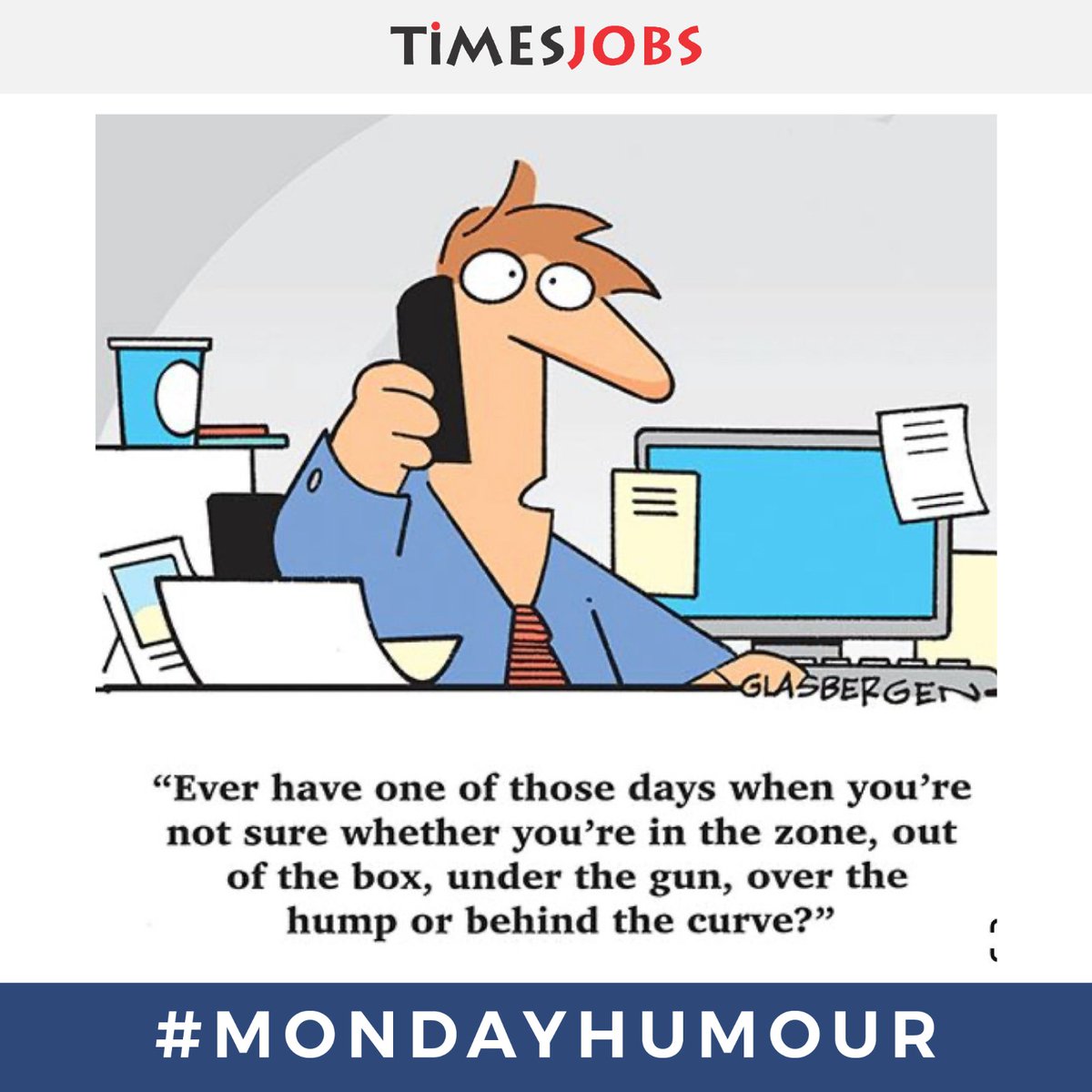 Drown those Monday Blues in a sea of office hilarity! 

Here's your weekly dose of office humor, courtesy of the late, great Randy Glasbergen. #OfficeHumour #CubicleComedy #MondayFunnies"