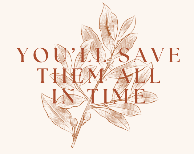 astorysomewhere's tweet photo. YOU'LL SAVE THEM ALL IN TIME 🕯️
A one page, 24-word TTRPG about trying again to save the ones you could not before.
#24WordRPGJam https://t.co/3bdmgFZ6eu