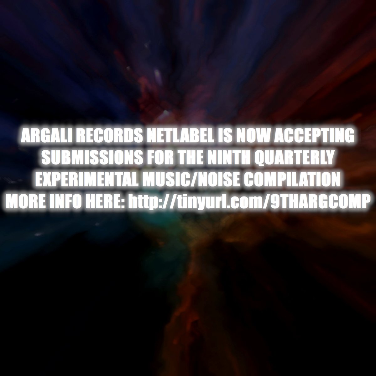 Argali Records Netlabel is now accepting tracks for our NINTH-quarterly  experimental music compilation for 2023. If you are interested in this,  please check out our submission procedure guidelines here (argalirecordsnetlabel.com/submission-pro…).