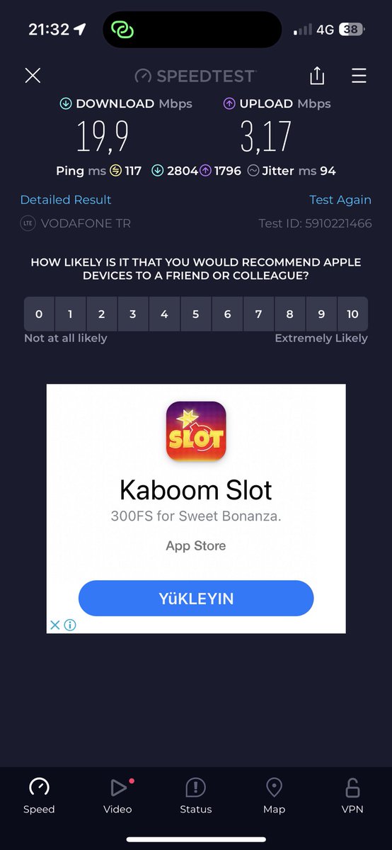 evrenkarabulut's tweet photo. @VodafoneDestek @VodafoneTR @vodafonered bugün öğrendiğim bilgiye göre biz mega sınırsız paket kullandığımız için internetimizi uydu üzerinden gecikmeli olarak kullandığımız yönünde .. eşim 40 gb tarifinizde yan yana gelince onun interneti benden daha iyi acaba neden https://t.co/3Yj9YHlvKj