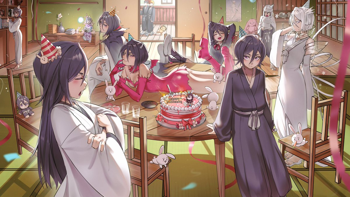 Waligner's tweet image. Happy Birthday, Rukia! 🎉🐰
#BLEACH #朽木ルキア #朽木ルキア生誕祭2024