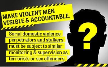 Stalking & coercive control are crimes that are insidious and terrifying. They are patterned crimes and the abuser goes from victim to victim. We have to change this. We need these violent men to be included on the same database as sex offenders. #domesticabuse #stalking