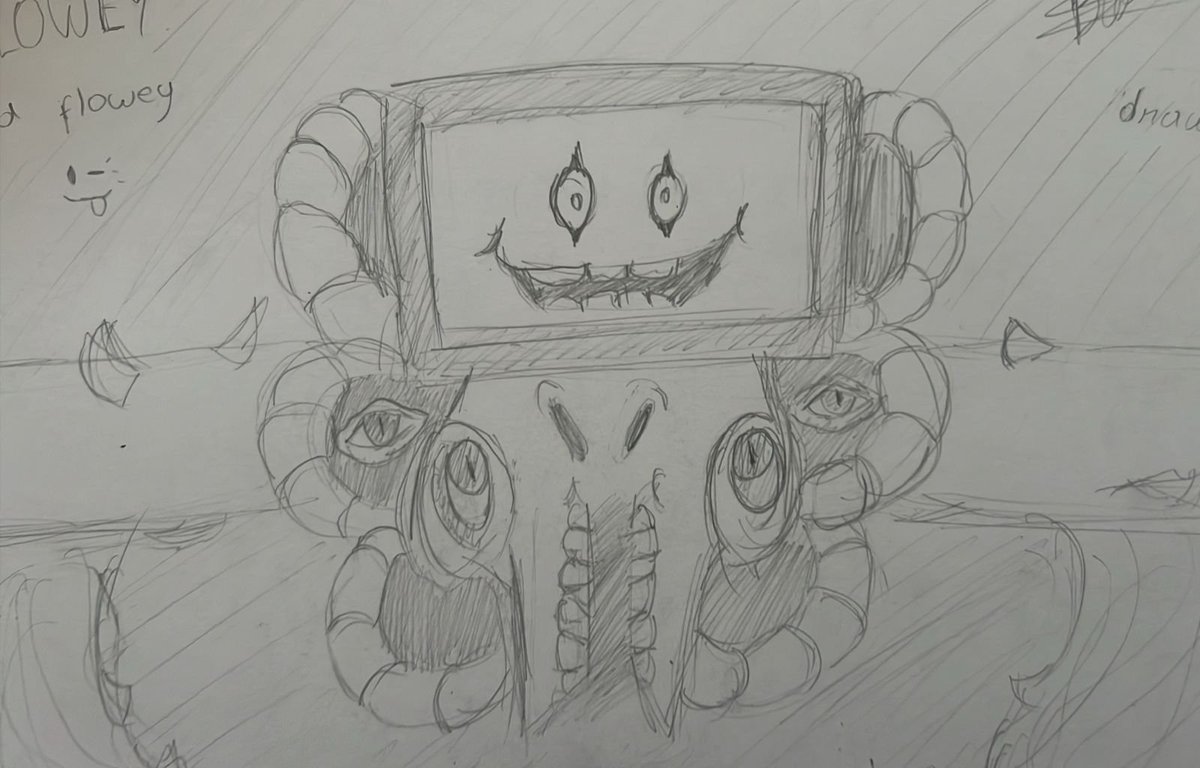 TheArtlas's tweet photo. ★ Ômega Flowey (and Flowey :P) 🌻📺
★ "Hi buddy =)" 

#Fanart #drawing #draw #myartwork #drawings #flowey #Flowers #TV #undertaleAU #myart #undertale #drawning https://t.co/MZ3V7wGfIn