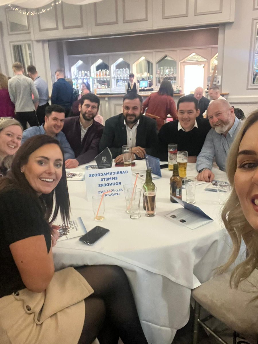 A very proud evening for the Club <a href="/UlsterRounders/">Ulster GAA Rounders</a> 🟢🟡🟢🟡🔵⚪️🔵⚪️