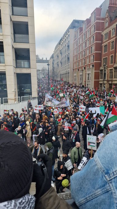 tiberiusfiles's tweet image. A tale of two protests.

For Palestine: 500k

For Zionism: &amp;lt;10k?
