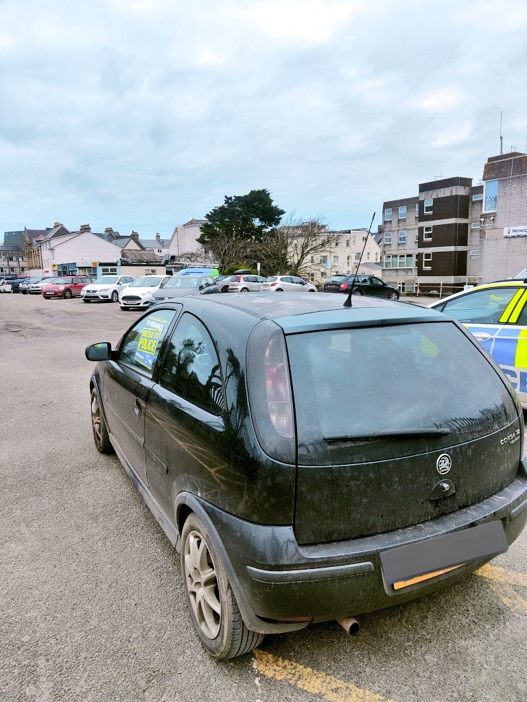 DC_NoExcuse's tweet image. #Newquay - Having just left Custody with one drug driver, this Corsa activated our ANPR for having no insurance in place. The insurance turned out to be fine, but the male had an expired provisional licence and tested positive for Cocaine. 
Vehicle seized and driver arrested