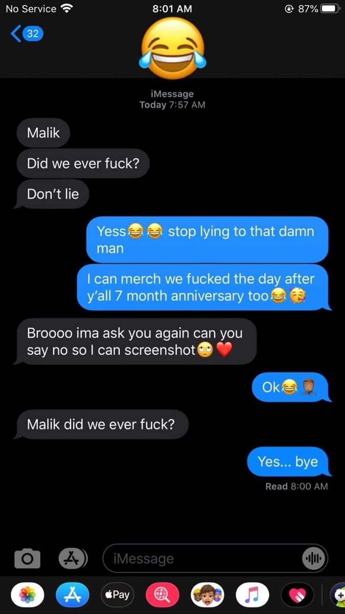 faiththegemini's tweet image. Malik broke the side nigga contract😂