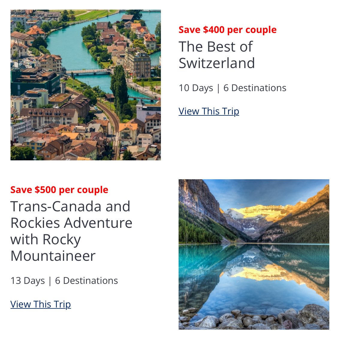 Imagine traveling to your destinations by luxury train.  Sale going on now for these and more destinations. Text 480-390-5108 t-jettravel.cruise.com