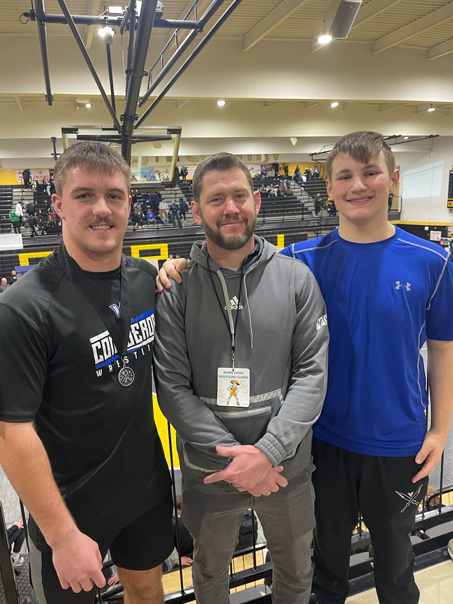 BIG SHOUT! Conquerors were at the Bobby Lyons tournament in Sand Springs! Tough tournament w/ schools from Missouri, Kansas, Texas and Oklahoma!

Tot Chandler took second overall! Junior, JD Maust made it to day two, taking 10th! Huge step for the program! #CNQR #OKPREPS