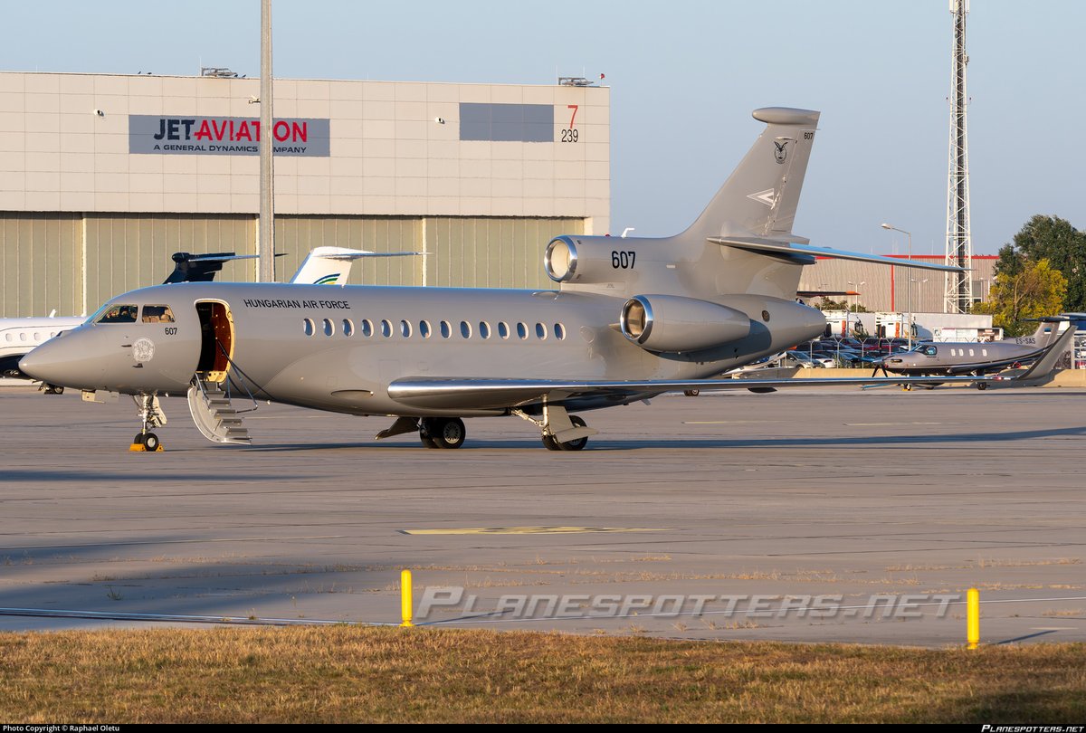 fabsenbln's tweet photo. #Hungary's Special #Sahel Envoy @Mathelaszlo_mb arrived onboard a 🇭🇺Air Force Dassault Falcon 7X (reg. 607 | #477FF7) on Thursday in the region. He had talks with the Foreign Ministers of #Niger🇳🇪 and #Chad🇹🇩 so far - "focusing on illegal migration" and the "threat of terrorism." https://t.co/QCtwscbh7Q
