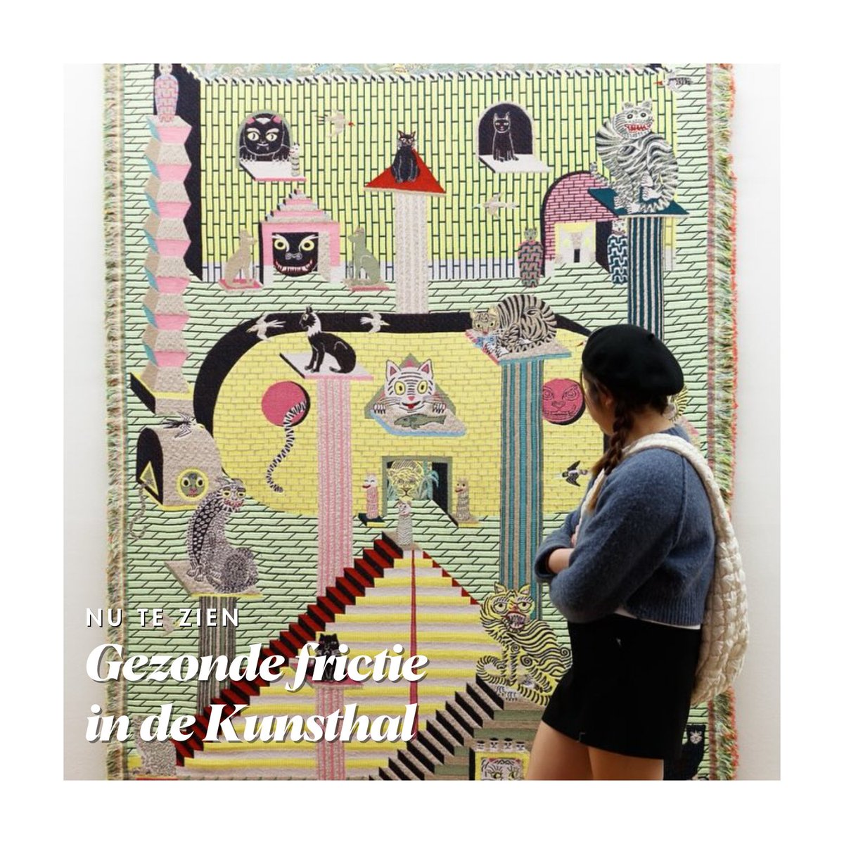 In de @Kunsthal is t/m 21 januari de tentoonstelling 'Fancy some friction, honey?' te zien, gecureerd door Cokkie Snoei. Voor deze tentoonstelling koos ze werk van 33 kunstenaars, waaronder oa Claude Cahun, Carolee Schneemann, Lily van der Stokker, Sam Hersbach en Koen Taselaar.