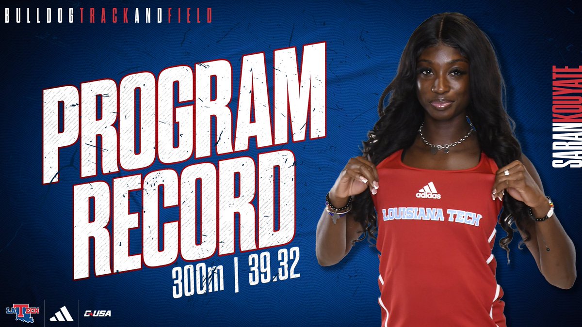 Your new program record holder in the women’s 300m, <a href="/shkouyate/">Saran Kouyaté</a>