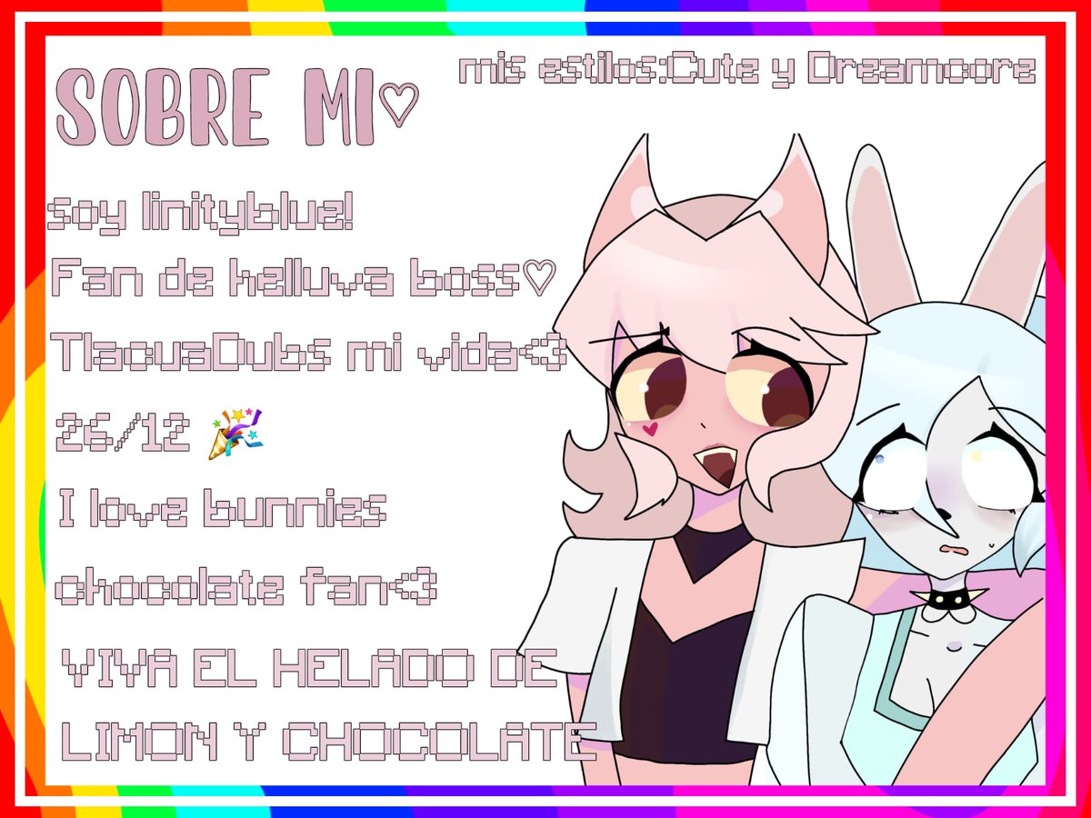 LinityBlue's tweet photo. Hola preciosos! Actualizamos mi presentación! Conocemos mejor ahora!♡
(Re subido x temas técnicos xd) https://t.co/pr3zdWet83