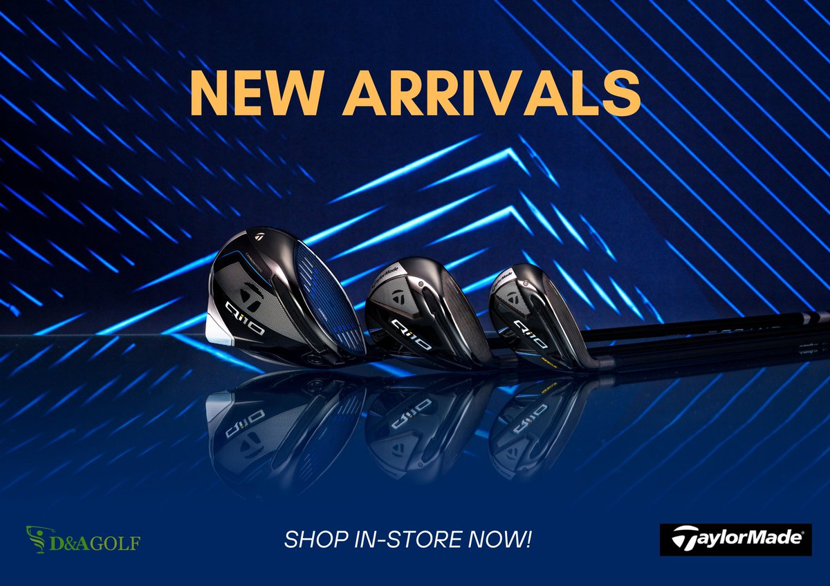 Tandragee Pro Shop (@protandragee) on Twitter photo Introducing the New <a href="/TaylorMadeGolf/">TaylorMade Golf</a> Qi10 Family.
Call in to experience the advanced technology and performance of the new Qi10 lineup for 2024.
Now in stock in <a href="/ProTandragee/">Tandragee Pro Shop</a> & Kilkeel Pro Shop. Demos available to test.
#Taylormade #Qi10 #golf #golfing #newinstore #golfclubs Introducing the New <a href="/TaylorMadeGolf/">TaylorMade Golf</a> Qi10 Family.
Call in to experience the advanced technology and performance of the new Qi10 lineup for 2024.
Now in stock in <a href="/ProTandragee/">Tandragee Pro Shop</a> & Kilkeel Pro Shop. Demos available to test.
#Taylormade #Qi10 #golf #golfing #newinstore #golfclubs
