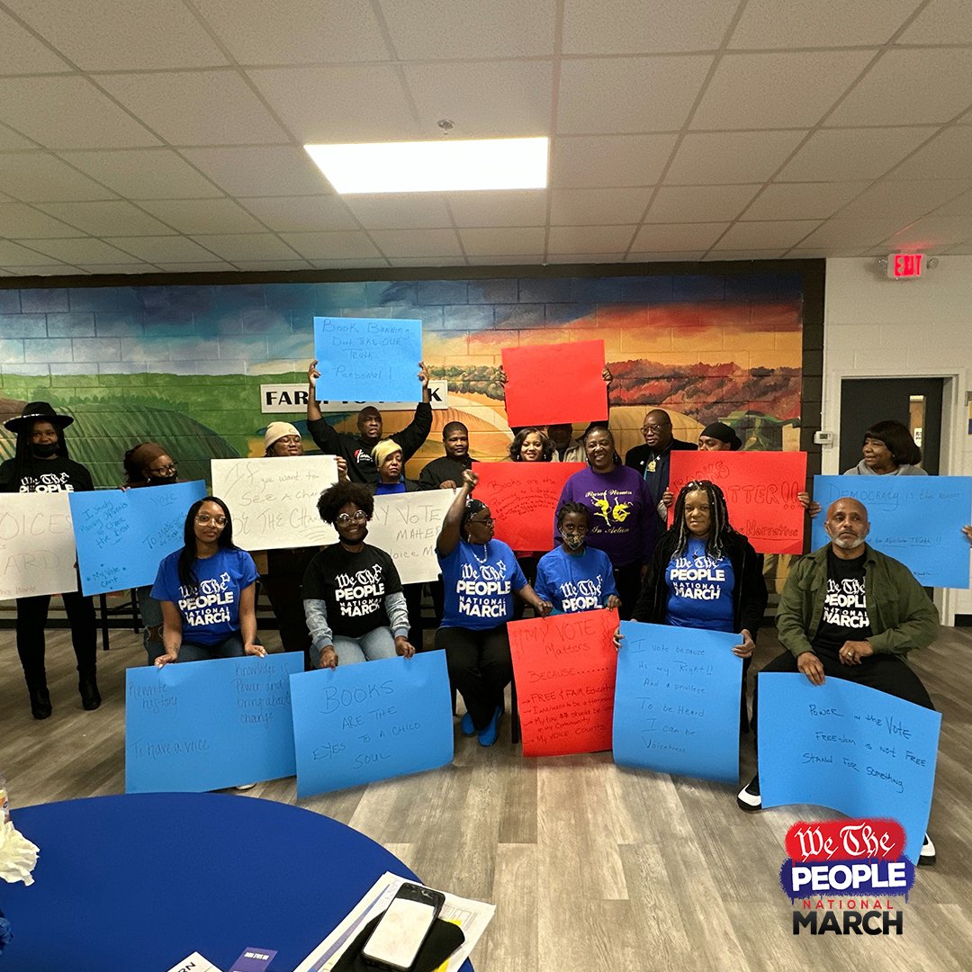 We The People National March tweet media