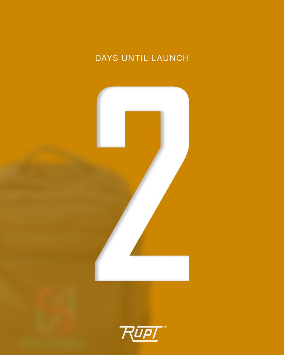 Just 2 More Days now!! We are almost ready for liftoff, Tuesday can't come soon enough.

#ruptcompany #rupt #ruptbrand #brandlaunch #companylaunch #ppaiexpo #ppai #ppaiexpo2024 #ppai2024 #ppai24 #ppaiexpo24 #tothemoon