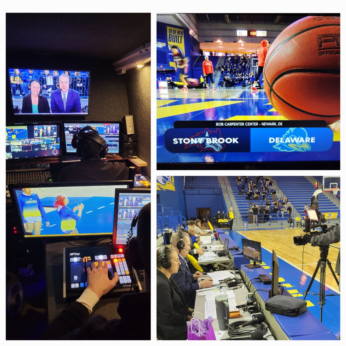 JetMediaTV's tweet photo. Stony Brook vs Delaware WBB from the Bob Carpenter Center in Newark, Delaware at 2PM on NBC Sports and SNY π
@MattJanus and @KorenMotta on the call today π
#LiveTv #BroadcastTv #JetMedia https://t.co/SERuL6ppkT