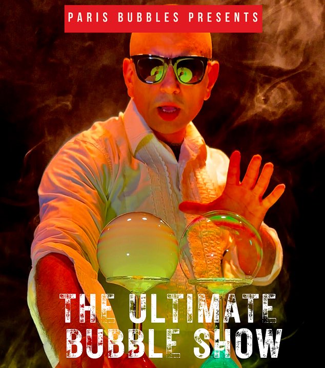 THE ULTIMATE BUBBLE SHOW:18 Feb,3pm Family fun with Bubbleologist & Guinness World Record Holder @ParisBubblesFr, creating a volcano bubble, a soap bubble carrousel, a bubble ghost and even a tornado inside a bubble!!!!! 🎫 theatreroyal.ie/event/the-ulti… 051874402