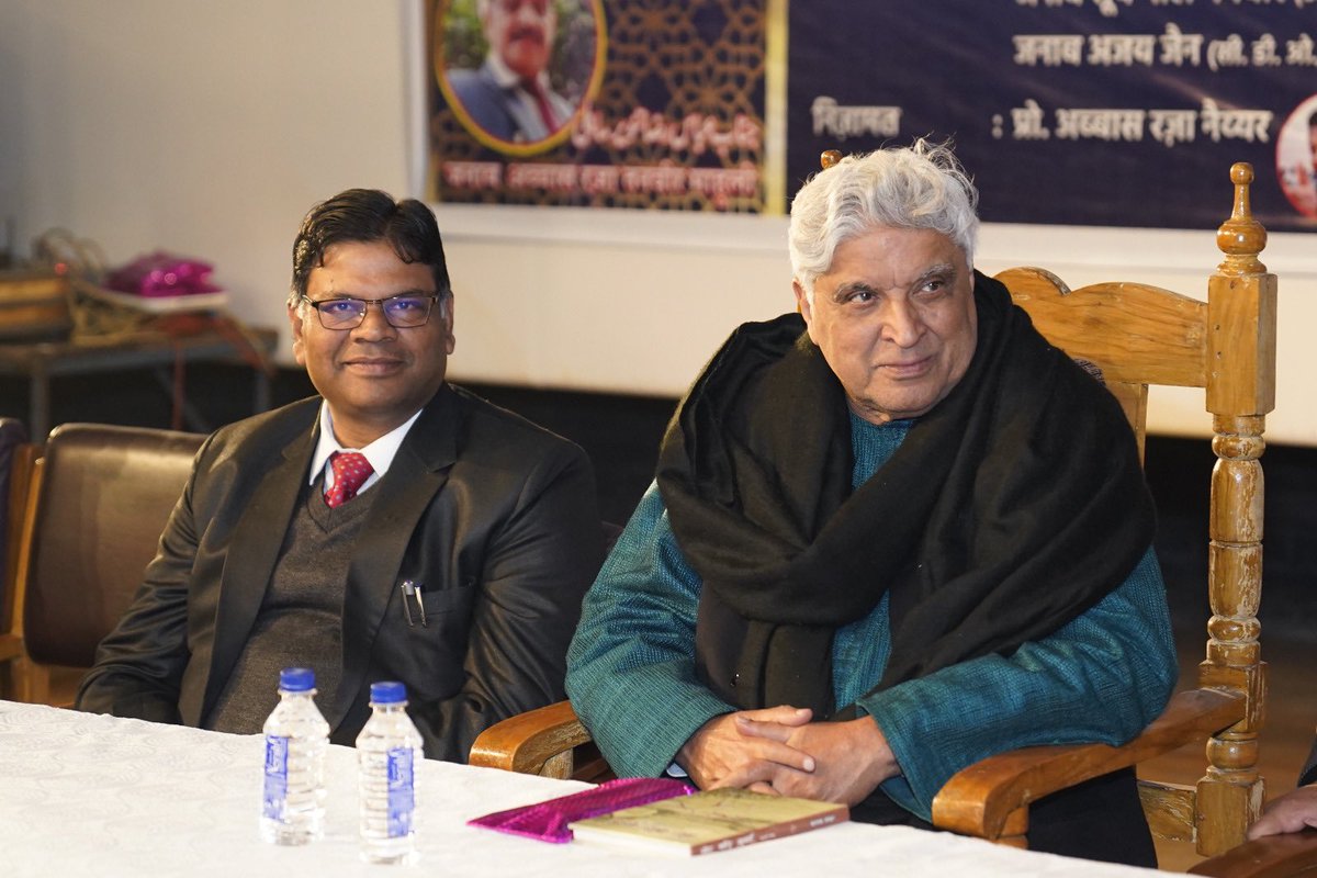Respected Javed Akhtar Saab and Respected  Shabana Azmi Ma’am