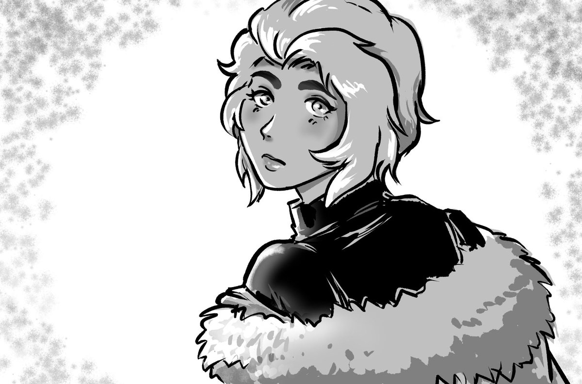 Tregalia's tweet photo. Only a simple memory will remain #voidstranger #csp #digitaldrawing #blackandwhite #sketch https://t.co/fOYmbTE1Vi