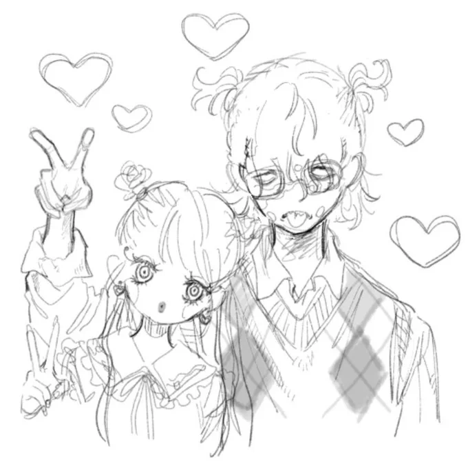 鼻ずびずびのずびだけど、絵は描いてた 