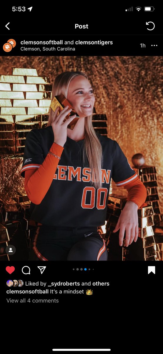 Spring Season Ringin…
<a href="/clemsonsoftball/">Clemson Softball 🥎</a>