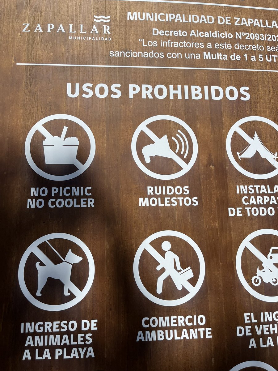 siempre han prohibido los cooler, ahora los picnic? por qué? <a href="/MuniZapallar/">Muni Zapallar</a> <a href="/Es_De_Roto/">EsDeRoto</a> #Cachagua