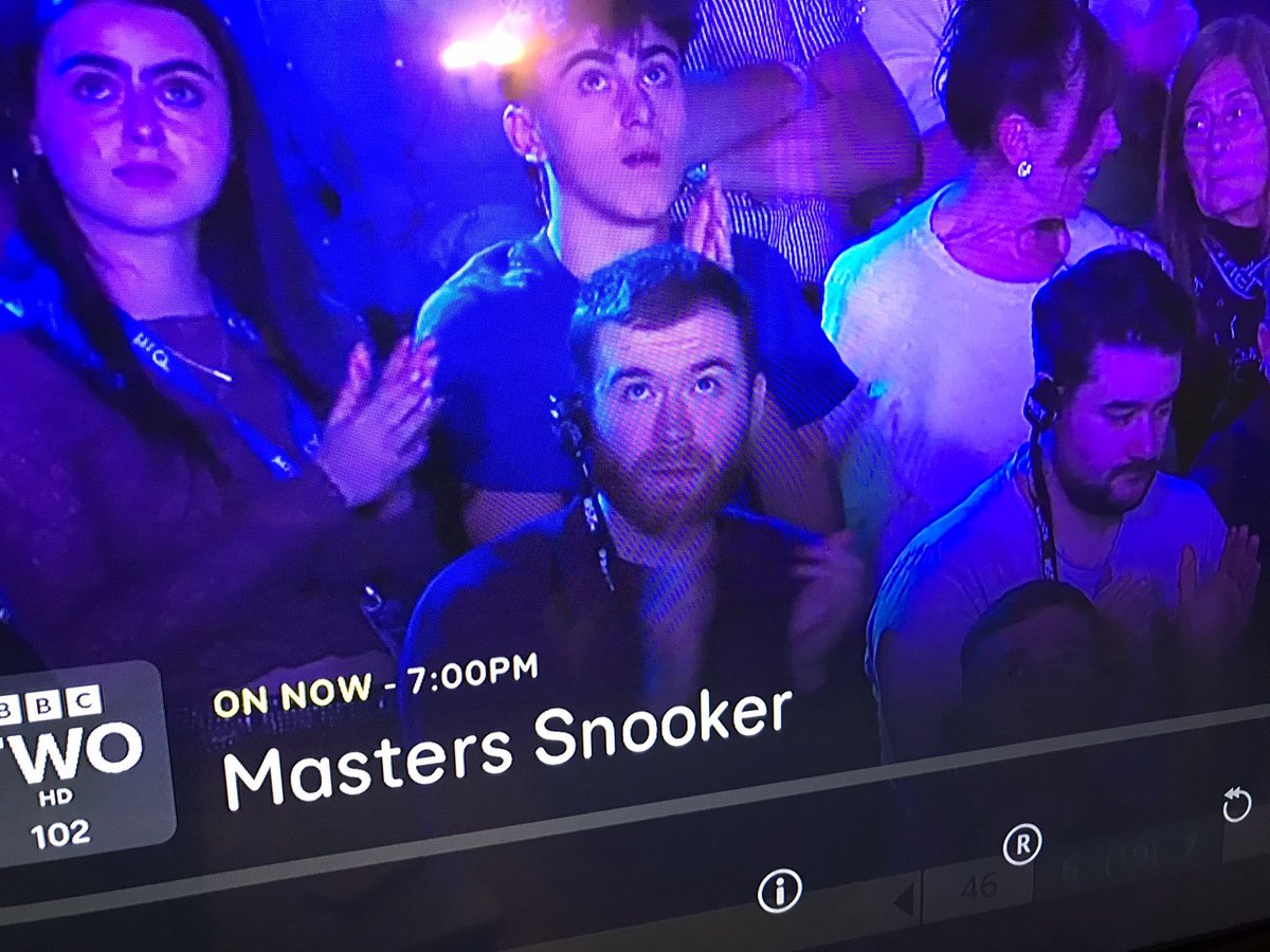 An absolute joy to witness <a href="/ronnieo147/">Ronnie O'Sullivan</a> win his 8th Masters’ final. A genius at work. Had the pleasure too of sitting in front of his children Lily and Ronnie, who were lovely to chat to throughout the match - that also meant many TV appearances throughout!